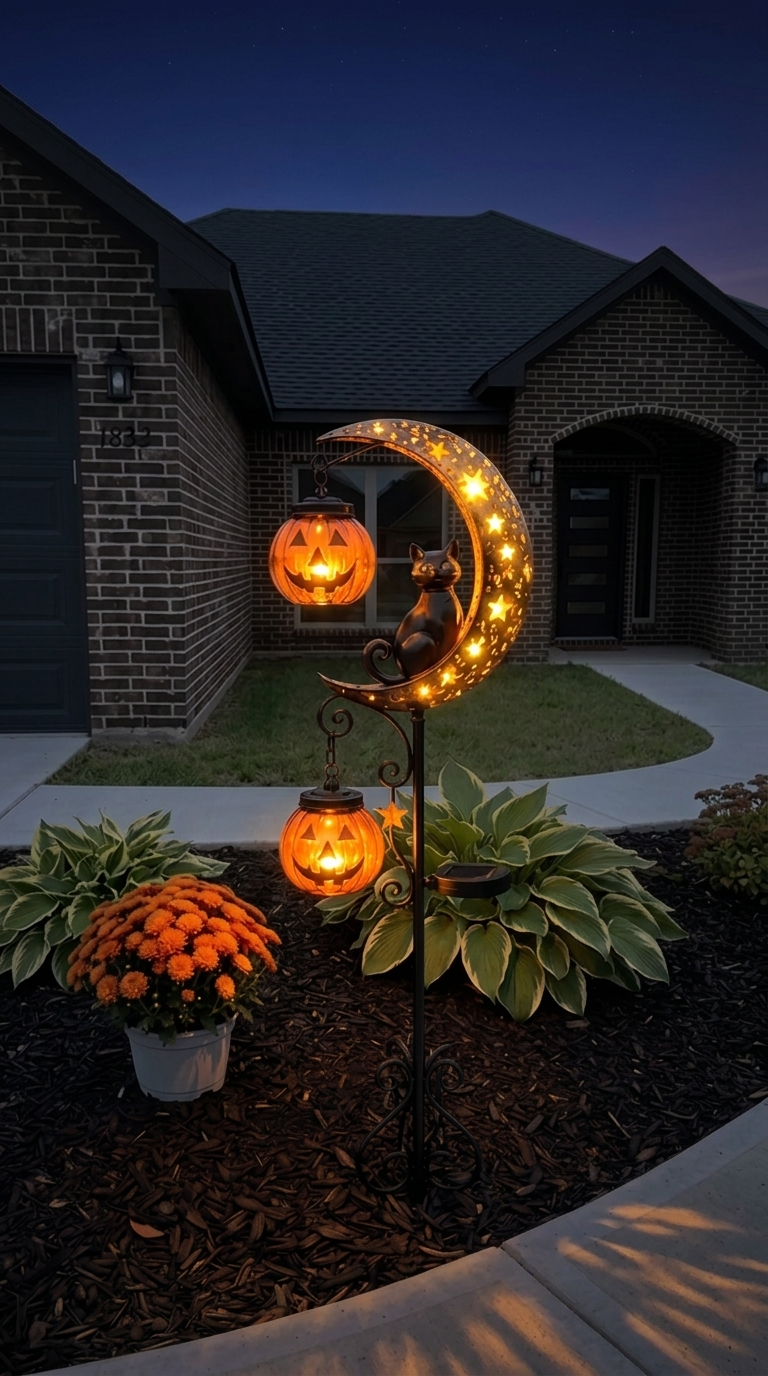 Spooky Yard Lamp